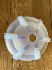 Abat-jour verre forme soucoupe