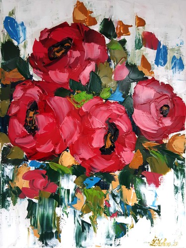 Peinture huile originale - à,