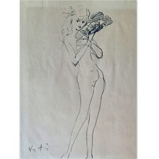 VERTES Marcel (1895-1961) "Nu