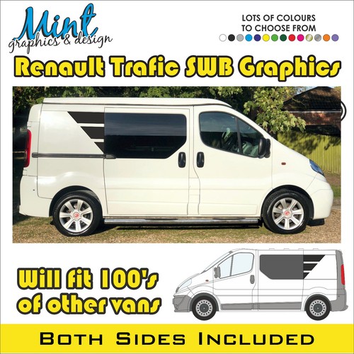 Swb renault trafic camper - swb, side