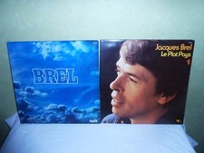 Lot 2  33 Tours Jacques BREL
