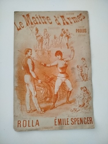 Escrime 1900 emile spencer - 1900,