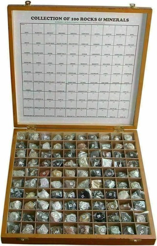 Collection 100 roches - collection, et