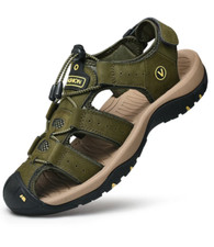 Sandales Homme Été Style Romain Cuir PU Confort Ville Plage Tailles 42 à 46