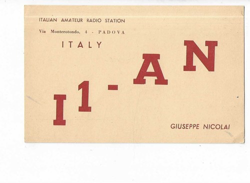 Carte qsl radio amateur - carte,