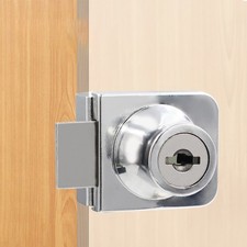 Serrure vitrine antirouille