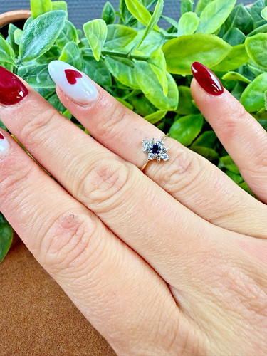 Bague marguerite or 18k - marguerite,