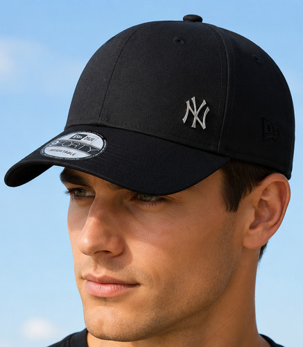 Casquette baseball noire - casquette, de