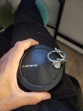 NRG New Steering Wheel Quick Release Quick Lock With 1 Key Black  (SRK-201MB)