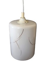 Suspension lustre en opaline