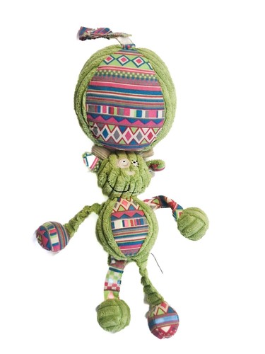Doudou musical vache verte