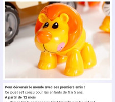 Tolo Toys first friend Lion