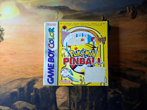 Pokémon pinball game boy - pinball,