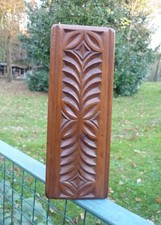 Coffin en bois sculpté artisanat Queyras art populaire ferme déco auberge