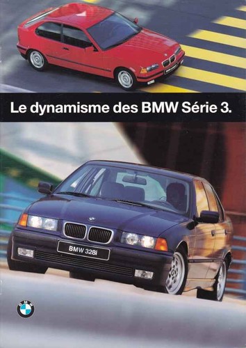 Brochure bmw serie e36 - brochure,