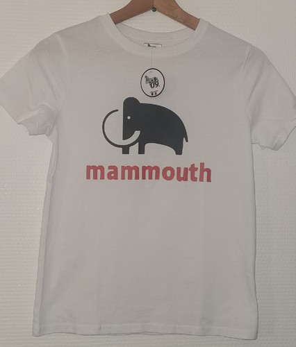 Shirt blanc mammouth - t-shirt,