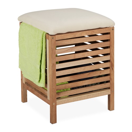 Panier linge tabouret de - panier, à