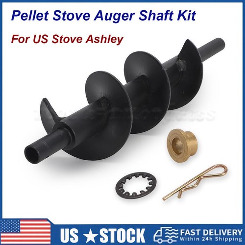 Pellet stove auger shaft - auger, kit