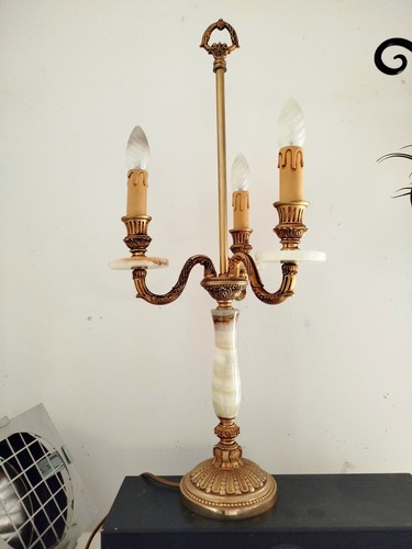 Ancienne lampe bouillotte - lampe, de