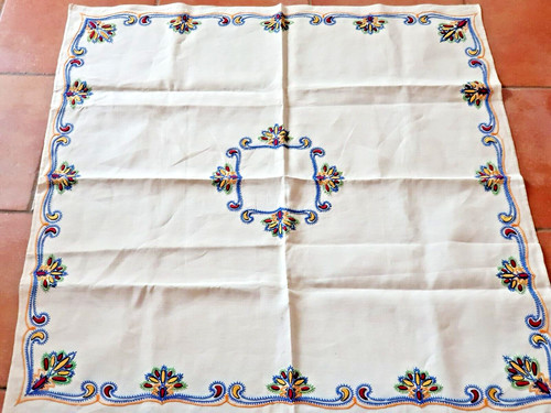 Ancienne nappe thé - ancienne,