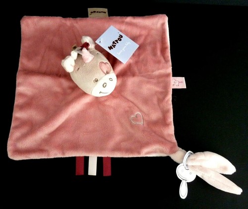 Doudou plat nattou licorne - plat,