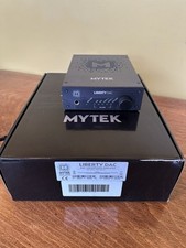 Mytek Liberty DAC - Mint - Original Box + XLR Cables + Battery