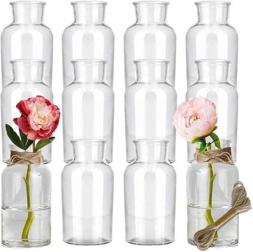Lot mini vase en verre - lot,