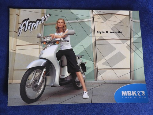 Catalogue depliant mbk scooter - depliant,