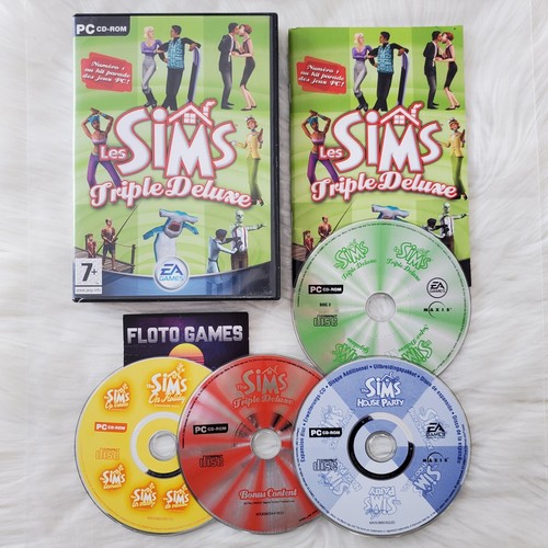 Jeu les sims - les, triple