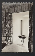 GIVENCHY-lez-LA BASSEE (62) INTERIOR CHURCH SAINT-MARTIN Wrought Iron Gate 1950