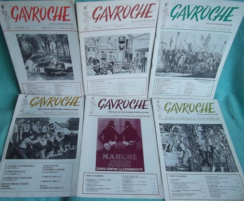 Lot gavroche revue - lot, 6