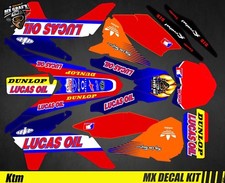 Kit Déco Moto pour / Mx Decal Kit for Ktm SX / SX-F - Lucas Oil