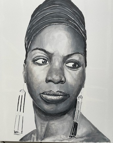 Peinture huile sur toile - à,