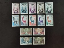 &1892 / French Togo - 1957 - Mi 227 / 240 | Yv 261 / 274 - MNH