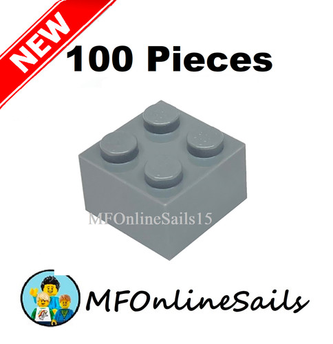 Genuine lego dark bluish - bluish, gray