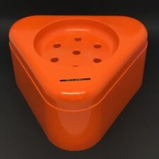 RARE JUPPI BILUMEN ORANGE DESIGN UMBRELLA STAND G. CASTIGLIONI ITALY kartell