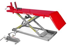 Pont élévateur moto pneumatique 700kg 1995x710mm  MW Tools WT700P