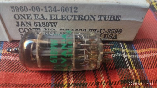 Tube 6189 12au7wa sylvania - 6189,