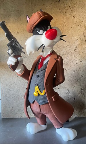 Grande figurine chat - figurine, gangster