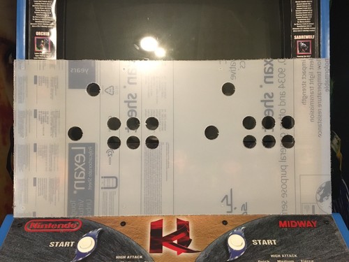 Killer instinct arcade lexan - instinct,