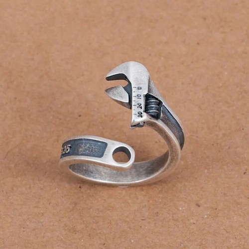 Bague pour hommes clé - , 🔧