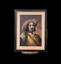 Tableau ancien XIX portrait