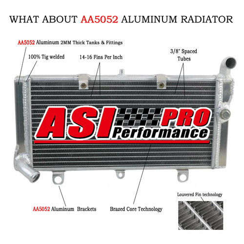 Upgraded aluminium radiateur - upgraded,