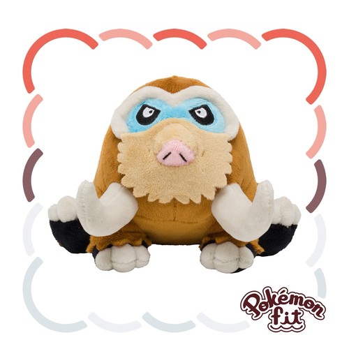 Mamoswine pokemon center plush - center,