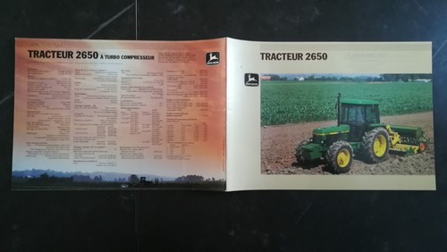 Brochure tracteur john deere - john,
