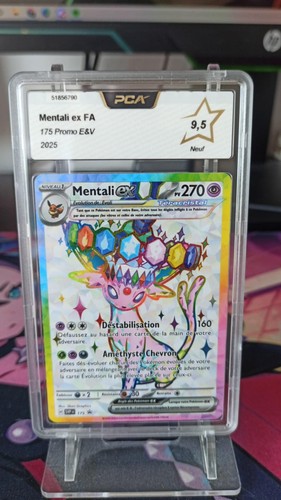 Carte gradée pokémon pca - carte, 9.5
