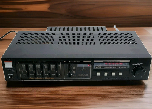 Vintage fisher ampli - ca-39,