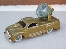 AMB Marchesini , US Army Truck jouet ancien tôle Tin ITALY (concurrent d'INGAP)