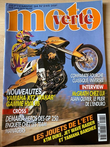 Moto verte magazine 245 du - moto, n°245