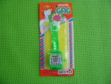 ANTIQUE TOY GAG MINI PINBALL WATCH GREEN VULLIERME - TOY MOUNT WHITE